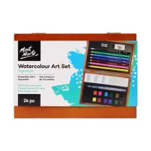 Set de acuarelas artistico completo signature x24piezas caja