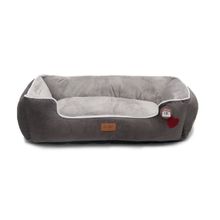 Cama para perro talla s gris