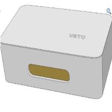 TIMBRE DING DON CON FUSIBLE - 220 BLANCO