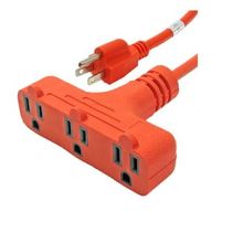 EXT CORRIENTE CABLE ENVAINADO DE 10MTS