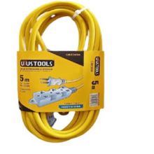EXT CORRIENTE CABLE  ENVAINADO DE 5MTS