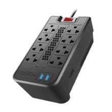 REGULADOR AUTOMATICO  VOL 1200- 600W  8 SALIDAS 2 USB
