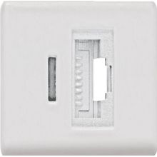 TOMACORRIENTE  rj45 cat.6 BLANCO