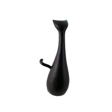 Adorno Gato Decorativo Negro 15X37 Cm