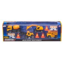 Set construccion Teamsterz vehiculos + accesorios