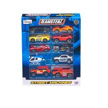 Teamsterz Auto de metal 3" pack de 10 autos