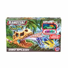 Lanzador Dino Splash Teamsterz + 1 auto