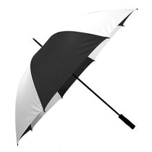 Paraguas diseno golf blanco y negro 60"