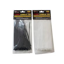 Bridas para cables (100 piezas) (6")