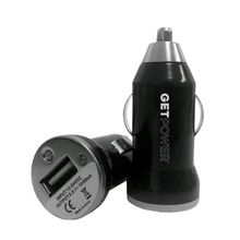 Adaptador para auto 1.5a cc usb negro