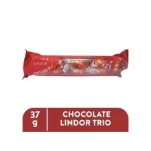 Lindt lindor trio flow pack 37 gr