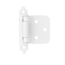 Self-closing overlay hinge