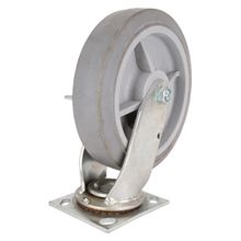 Rueda giratoria 20,32cm termoplastica/zinc