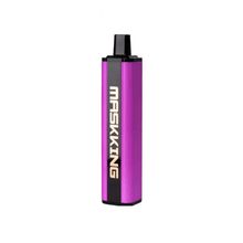 Vape desechable de 2.500 caladas sabor ice grape