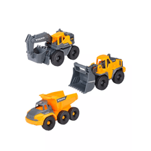 Set vehiculos de construccion Dickie Volvo