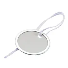 Llavero con etiqueta de identificador con rueda