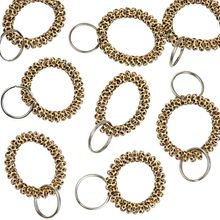 Pulsera espiral con estampado de leopardo
