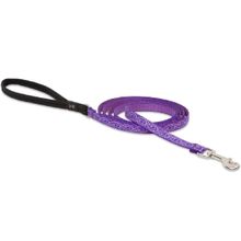 Correa para perros eco purpura 1/2pulg x 6pies