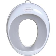 Asiento para inodoro silicona gris blanco