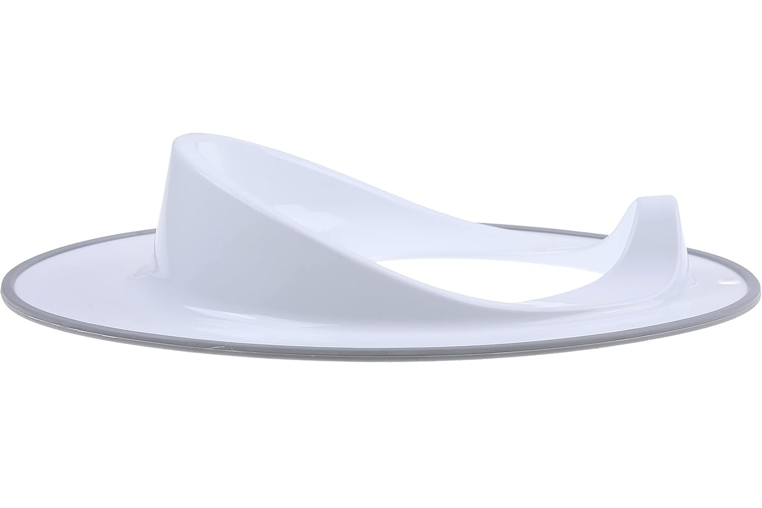 Asiento Elongado Para Inodoro Blanco Hueso
