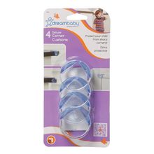 Set 4 piezas protectores esquinas silicona transparente