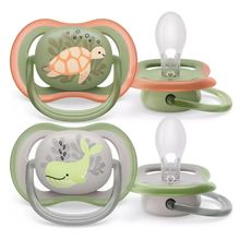 Set 2 chupetes ultra air 6-18 meses nino