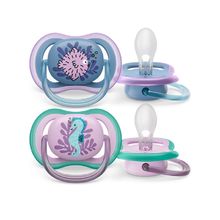 Set 2 chupetes ultra air 6-18 meses nina