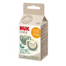 Chupete for Nature x2 0-6m verde