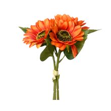 Ramo girasoles naranjas 42cm