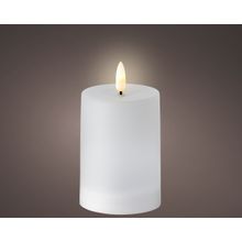 Vela solar blanca 10cm