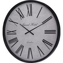 Reloj pared borde negro 76cm