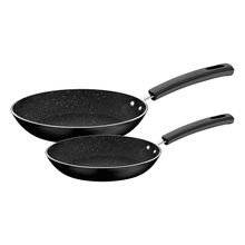 Jgo de sartenes silicia negro 2pzas