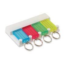 Set de 4 identificadores para llaves