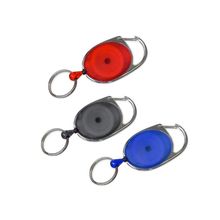 Llavero retractil con gancho 3cs