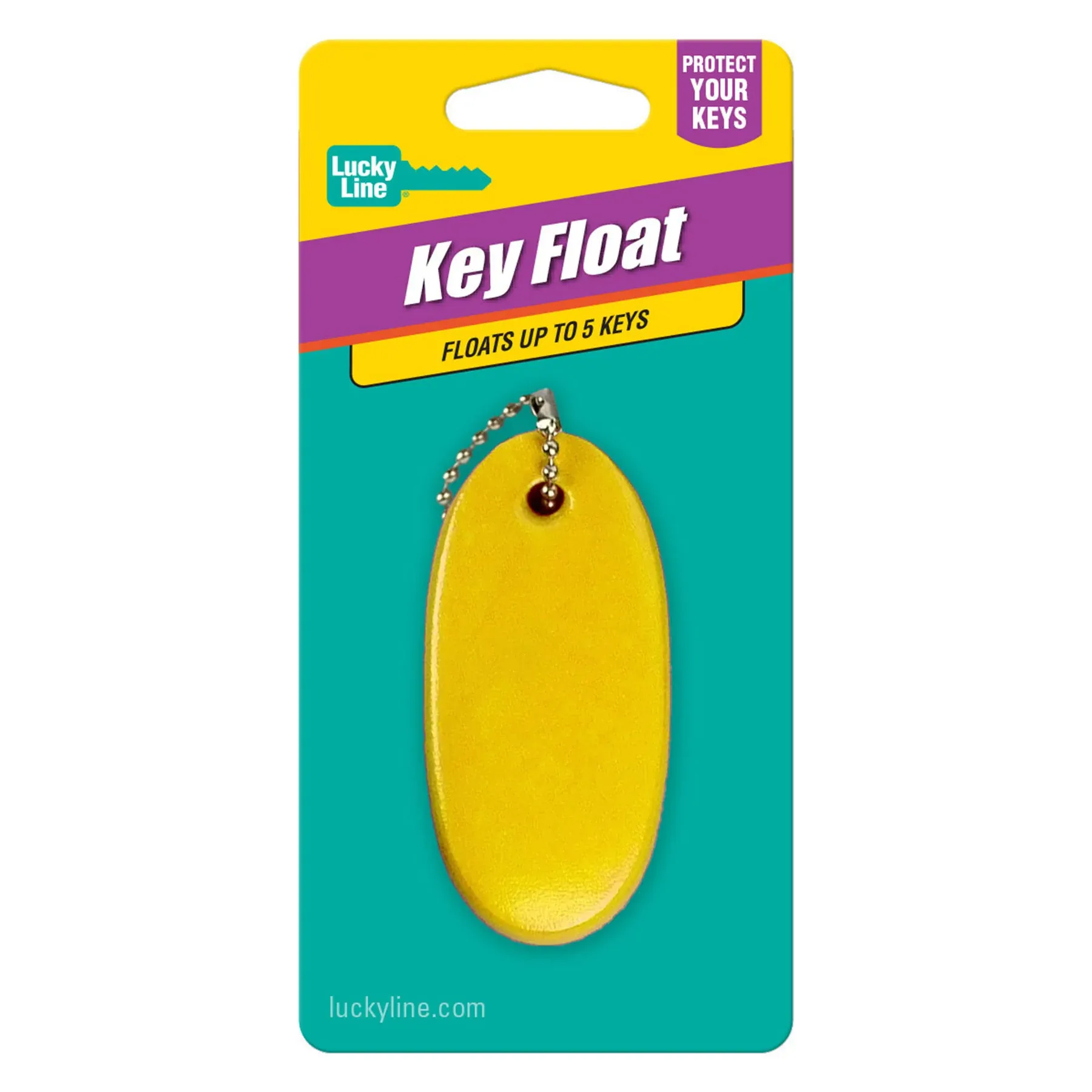 Yellow key float w/b