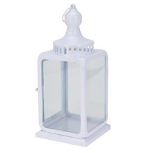 Linterna 17x38cm blanco