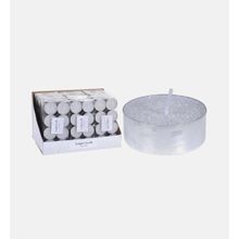Set de 8 velas blanco