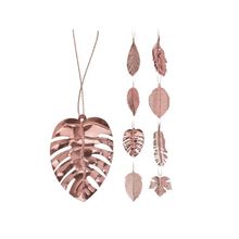 Hoja Colgante 9Cm Rosa Surt8
