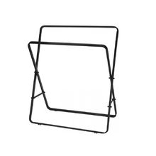 Porta toalla negro 70x30x80cm.
