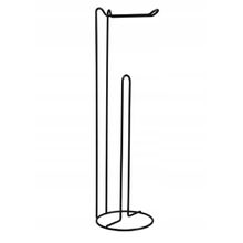 Porta rollo negro 54cm