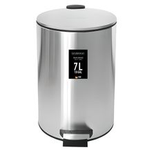Basurero inox 7L