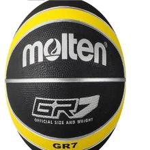 BALON BASQUET  NRO, 7 NEGRO/AMARILLO GR7