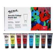 Set De Pintura Acrilica Signature 8 Pzas 75Ml