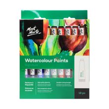Set De Acuarelas En Tubo 18 Piezas, 12 Ml Montmarte