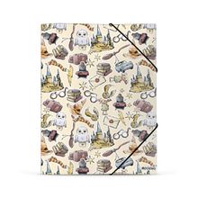 Folder Con Liga Oficio 3 Solapas Harry Potter