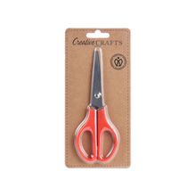 Tijeras agarre flexible naranja 16 cm