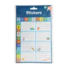 Set De Etiquetas Adhesivas 24 Pzas Shark