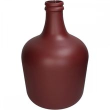 Jarron reciclado rojo 27x27x42cm