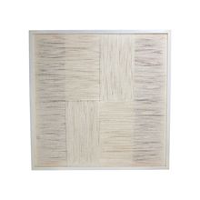 Placa de Pared Cuerda Marfil 60x3x60cm