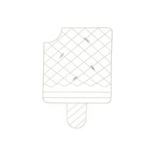 Percha metal muro forma helado